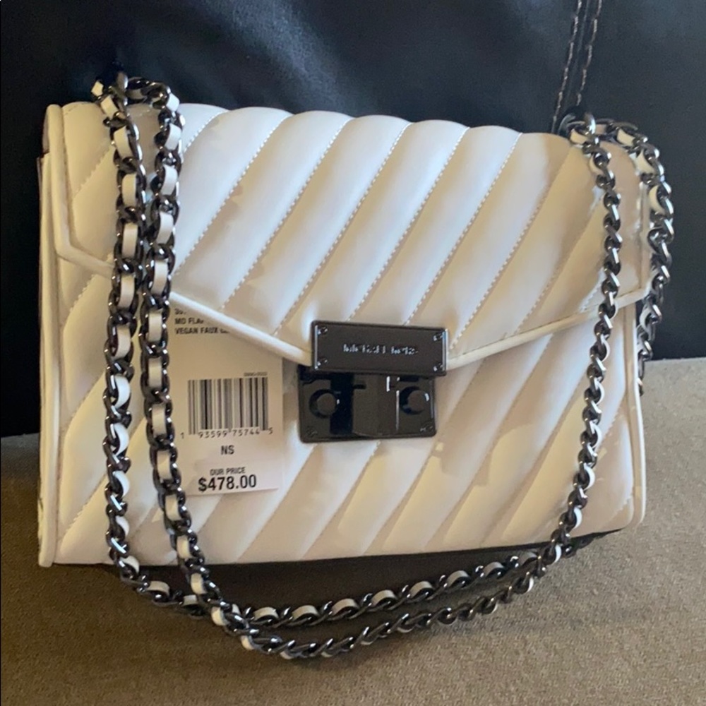 Authentic rose mk medium flap shoulder